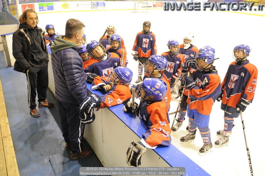 2015-01-18 Hockey Milano Rossoblu U12-Pinerolo 0751 Squadra